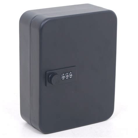 wall metal box with lock and key|lockable wall mounted key box.